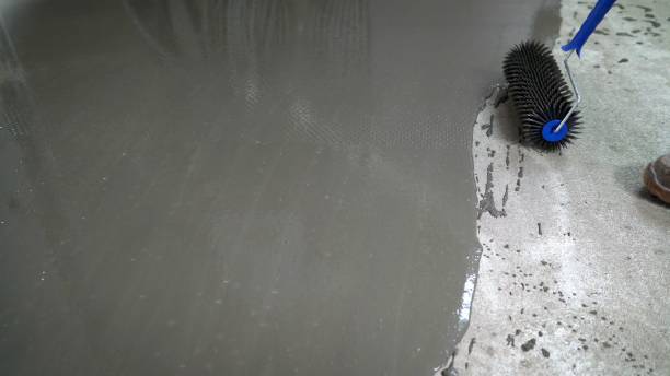 Garage floor painting surface preparation